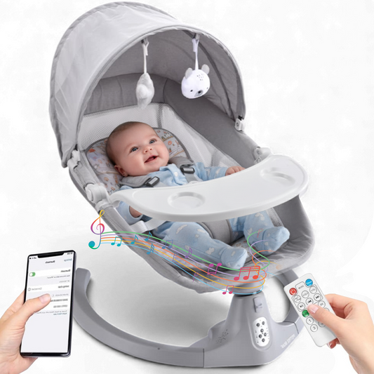 SOFTIES Electric Baby Swing Cradle Automatic Rocker
