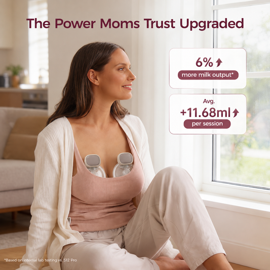 SOFTIES S1 Wearable Breast Pump Electric | Hands Free, 3 Modes 9 Levels