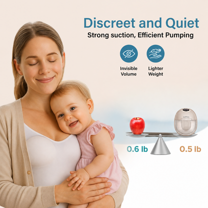 SOFTIES S2 Wearable Breast Pump Electric | Hands Free Pump for Breast Milk