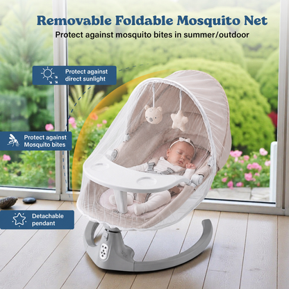 SOFTIES Electric Baby Swing Cradle Automatic Rocker