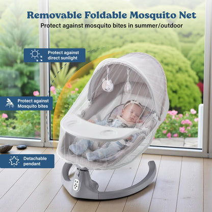 SOFTIES Electric Baby Swing Cradle Automatic Rocker