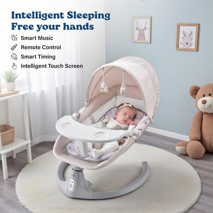 SOFTIES Electric Baby Swing Cradle Automatic Rocker